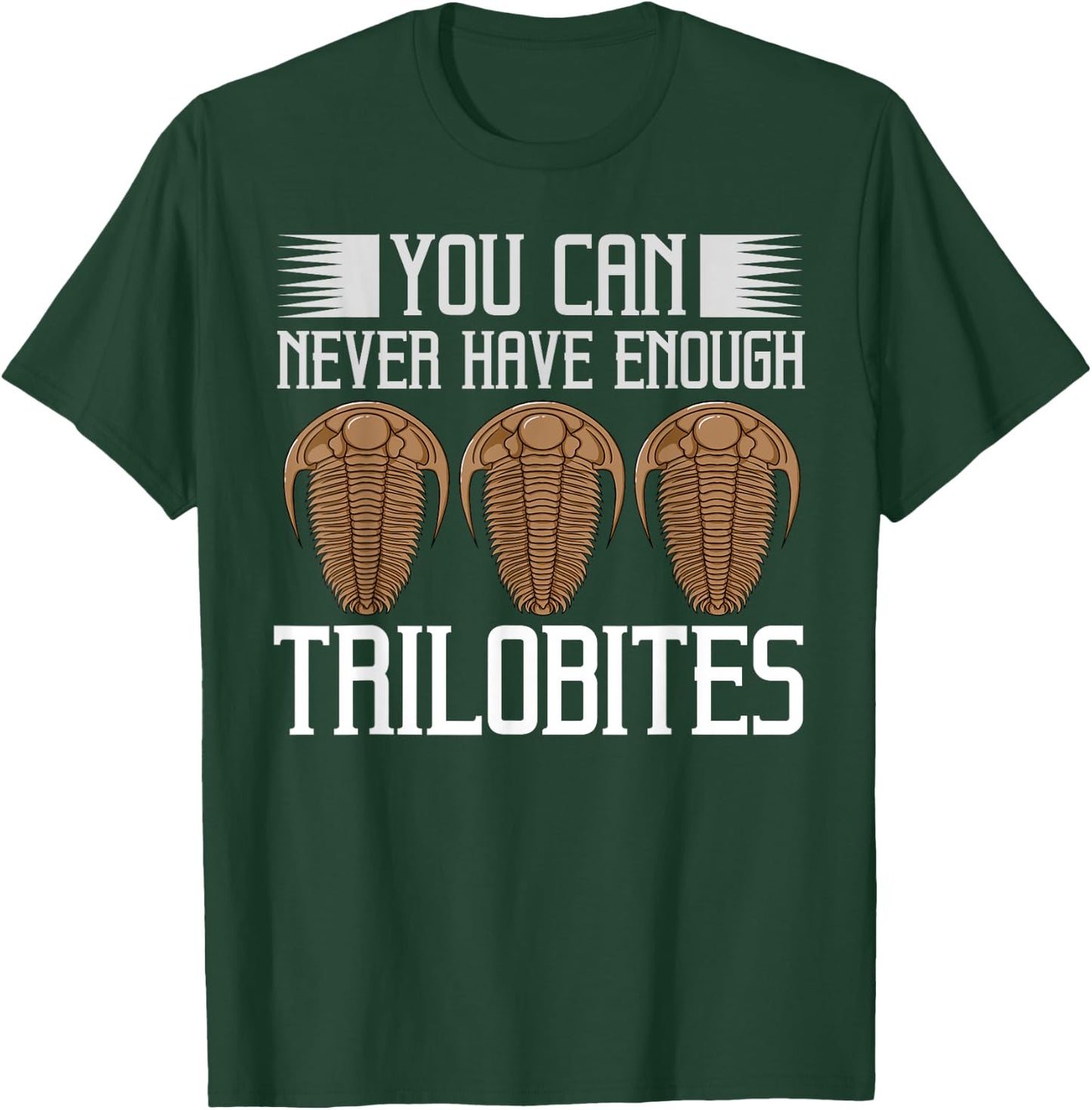 Trilobite Fossil Gift Future Paleontologist T-Shirt - T-Shirt | Forest