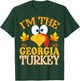 99 Gifts Thanksgiving Family Matching Pajamas - I'm The Georgia Turkey - -Adults Black Thanksgiving Turkey - Small - Modern - Short Sleeve - Pull On - 1 Count T-Shirt - T-Shirt | Forest