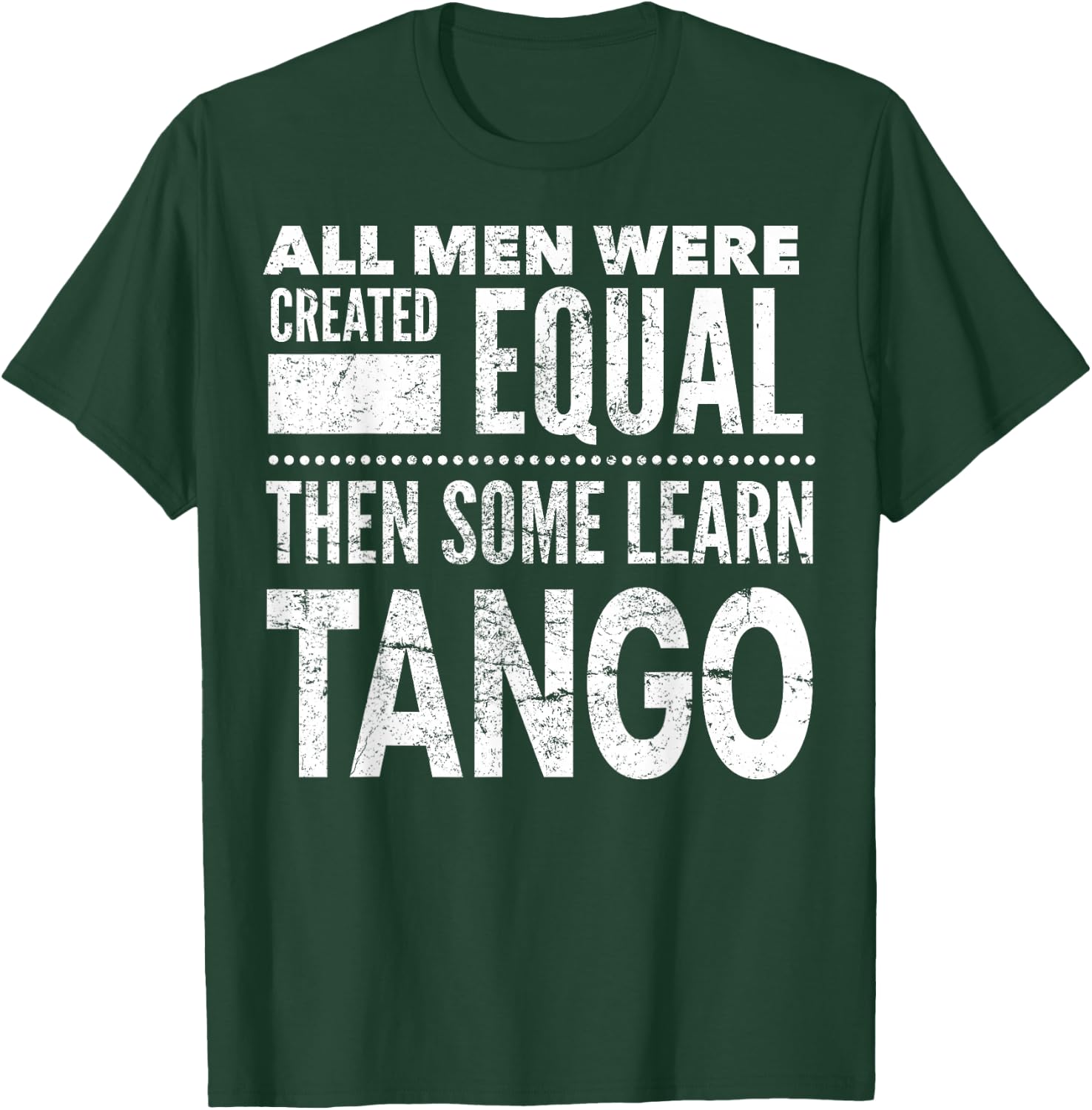 Tango Argentina Funny Statement Men's , Black, S T-Shirt - T-Shirt | Forest