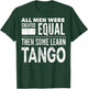 Tango Argentina Funny Statement Men's , Black, S T-Shirt - T-Shirt | Forest
