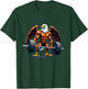 Workout Gym Eagle Deadlift Weightlifting T-Shirt - T-Shirt | Forest
