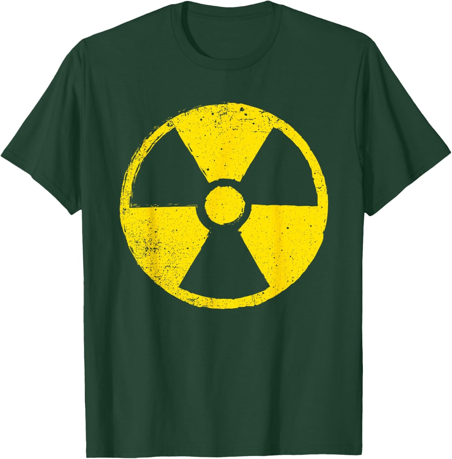 Funny Radioactive Symbol Women Biohazard Nuclear T-Shirt - T-Shirt | Forest