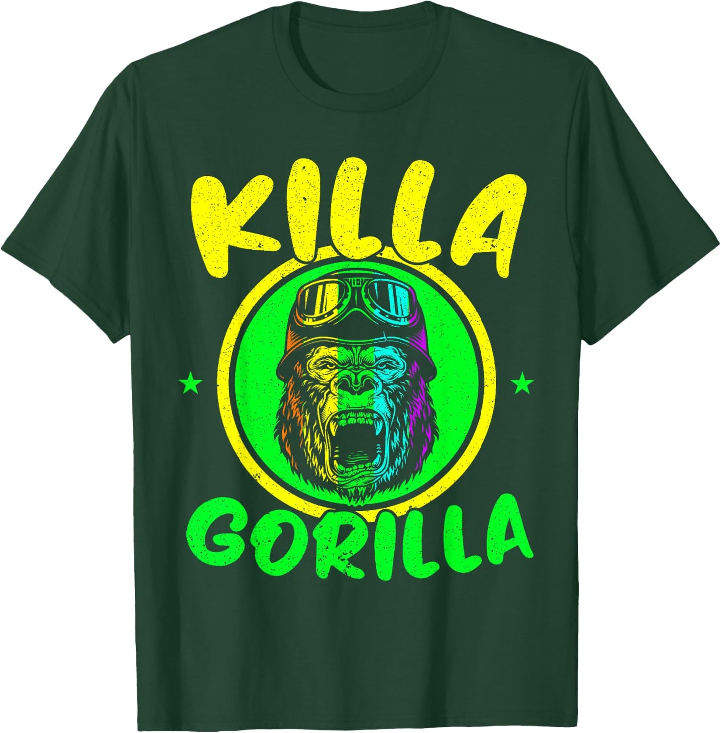 Killa Gorilla Ape Lover Monkey Whisperer Zookeeper T-Shirt - T-Shirt | Forest
