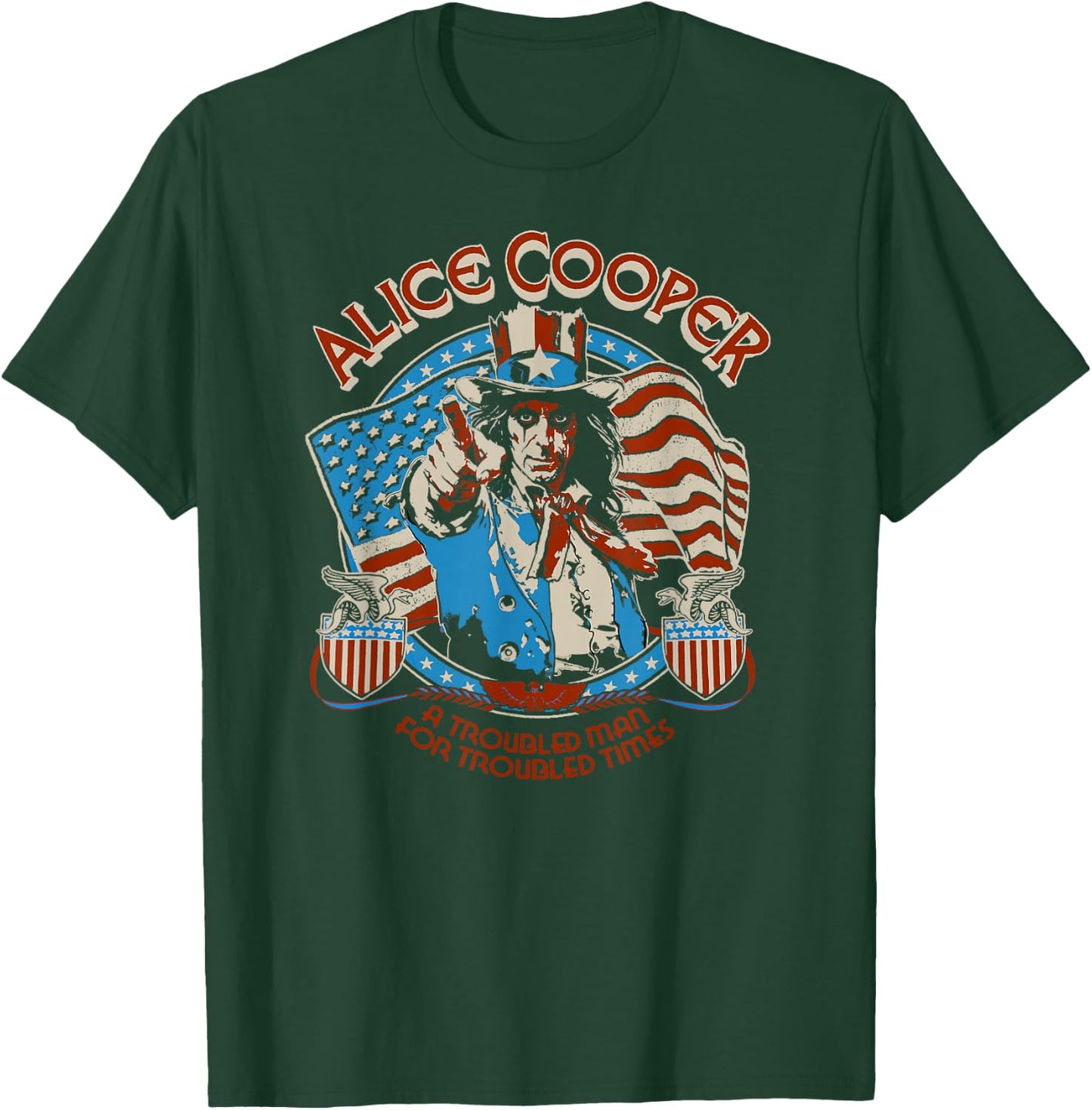 Alice Cooper Elected Snake Shields T-Shirt - T-Shirt | Forest
