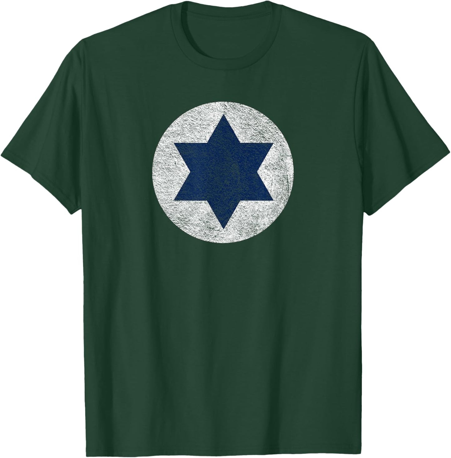 Israeli Air Force Israel Defense Roundel Flag Star of David T-Shirt - T-Shirt | Forest