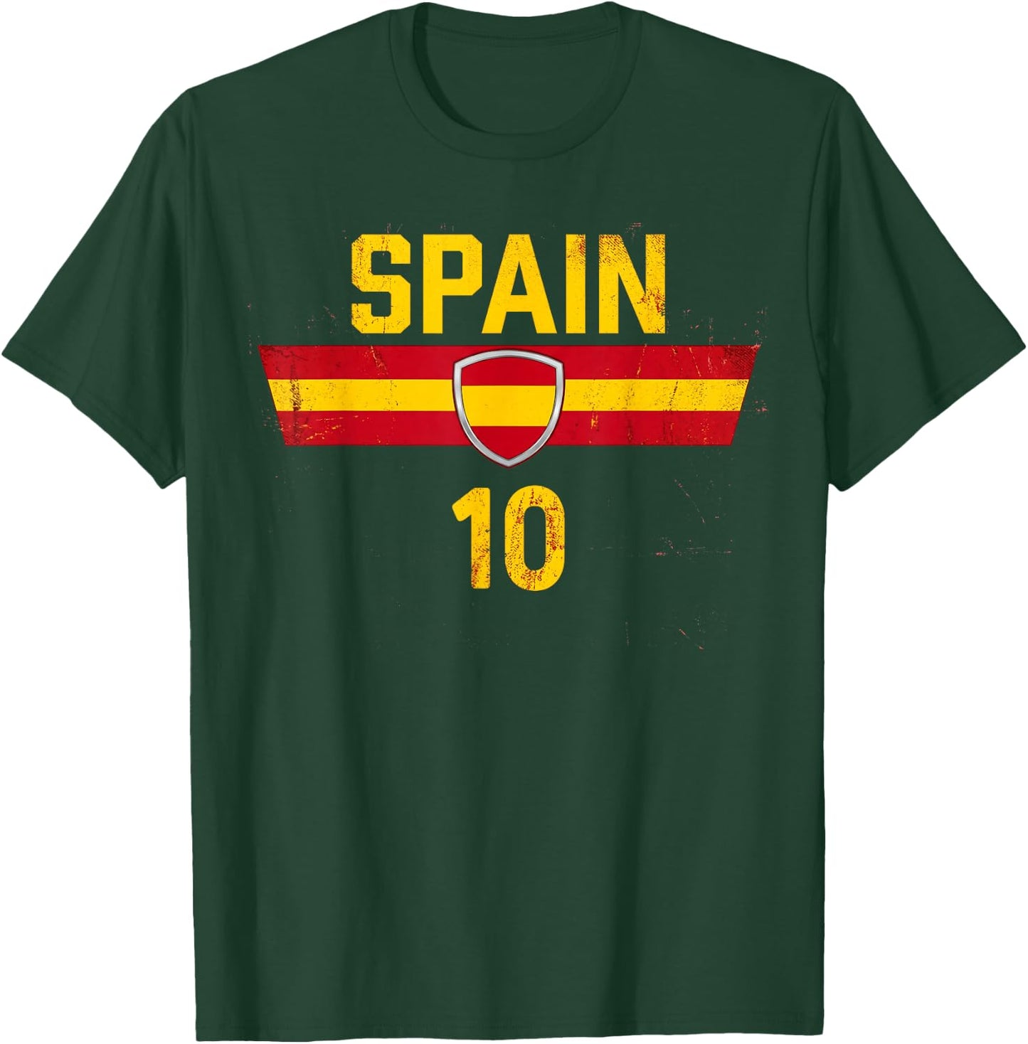 Spain Retro Spanish Espanol Madrid Barcelona Retro T-Shirt - T-Shirt | Forest