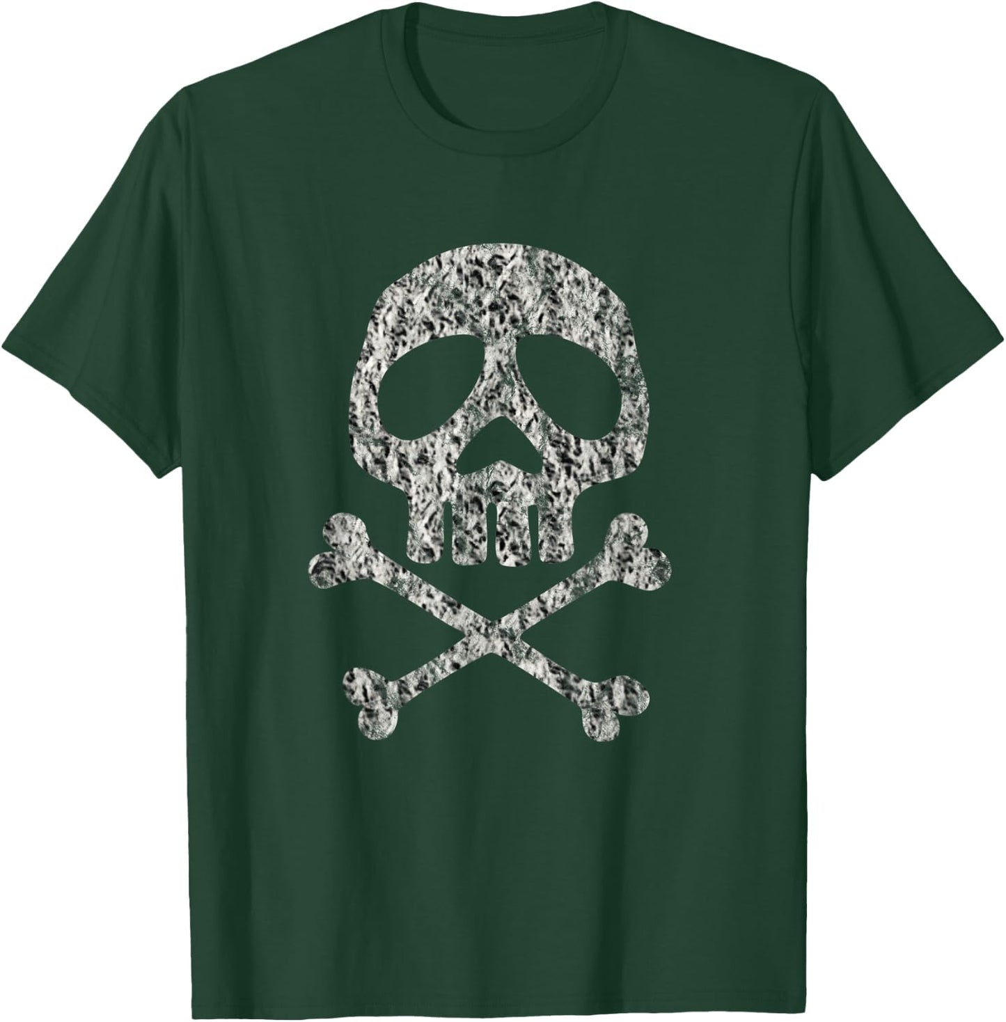 Skull Space Pirate Captain Crossbones Halloween Party Ahoy T-Shirt - T-Shirt | Forest