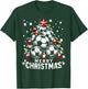Merry Christmas, Soccer Balls Fans Xmas Tree Women Men Kids T-Shirt - T-Shirt | Forest