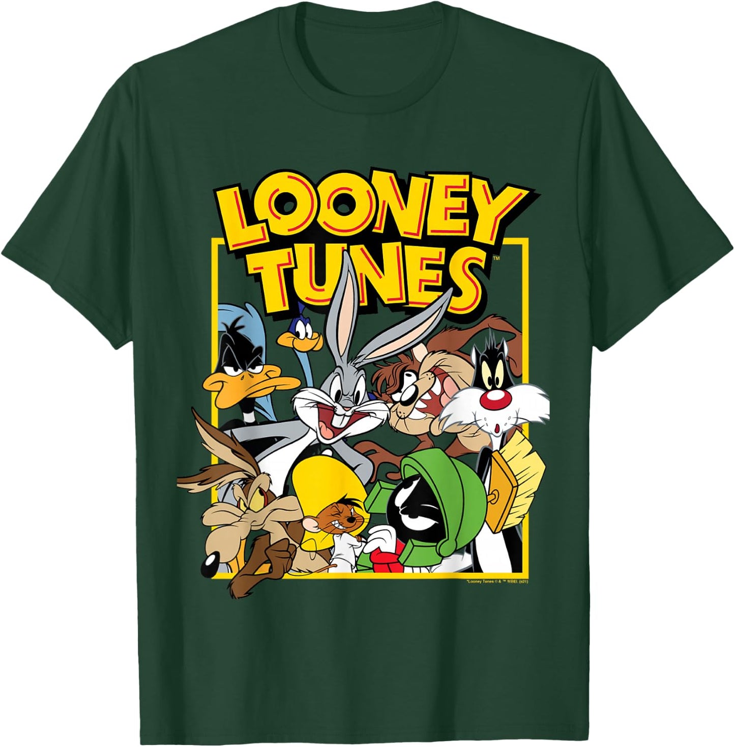 Looney Tunes Group T-Shirt - T-Shirt | Forest