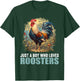 Just a Boy who loves Roosters Rooster T-Shirt - T-Shirt | Forest