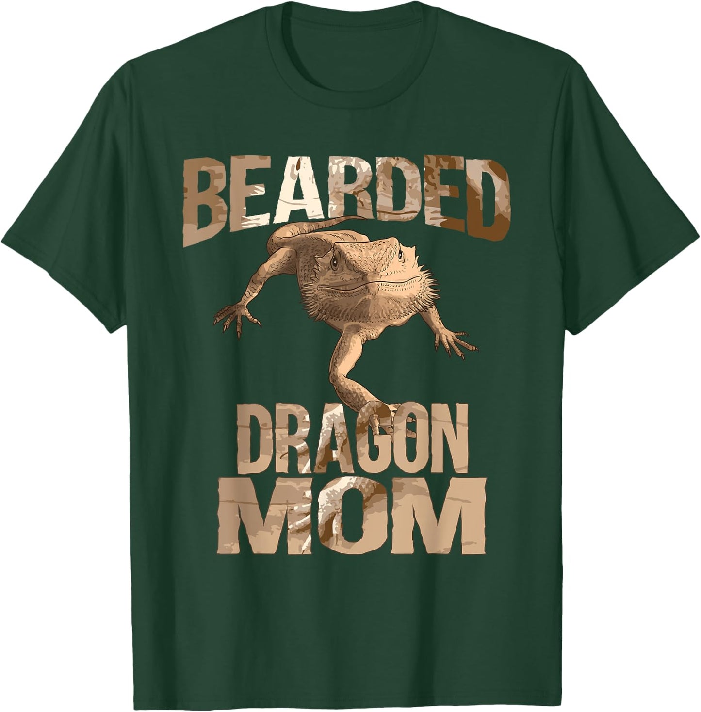 Cool Bearded Dragon Art Girls Bearded Dragon Lover T-Shirt - T-Shirt | Forest