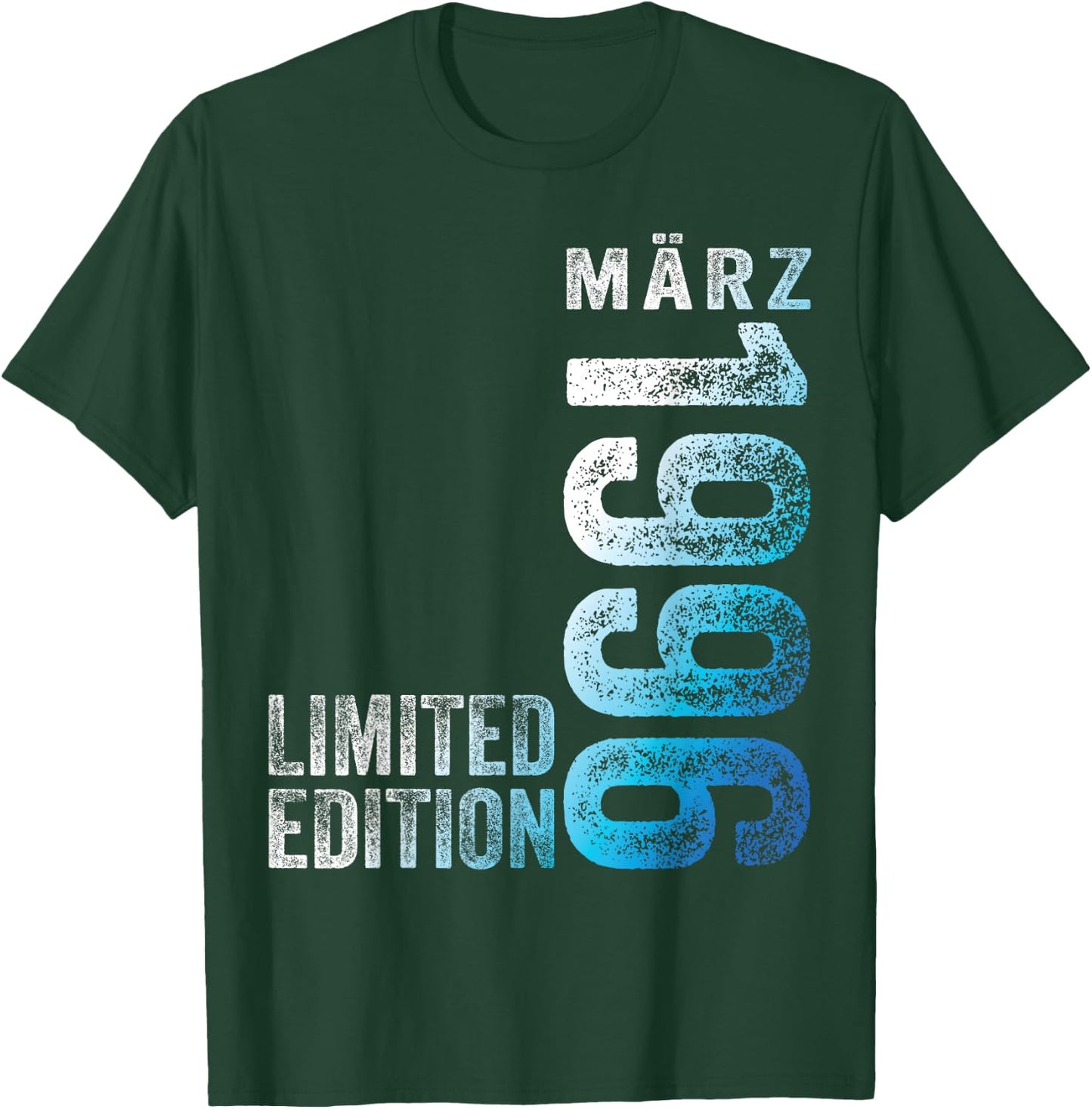 27th Birthday Man 27 Years Limited Edition March 1996 , black T-Shirt - T-Shirt | Forest