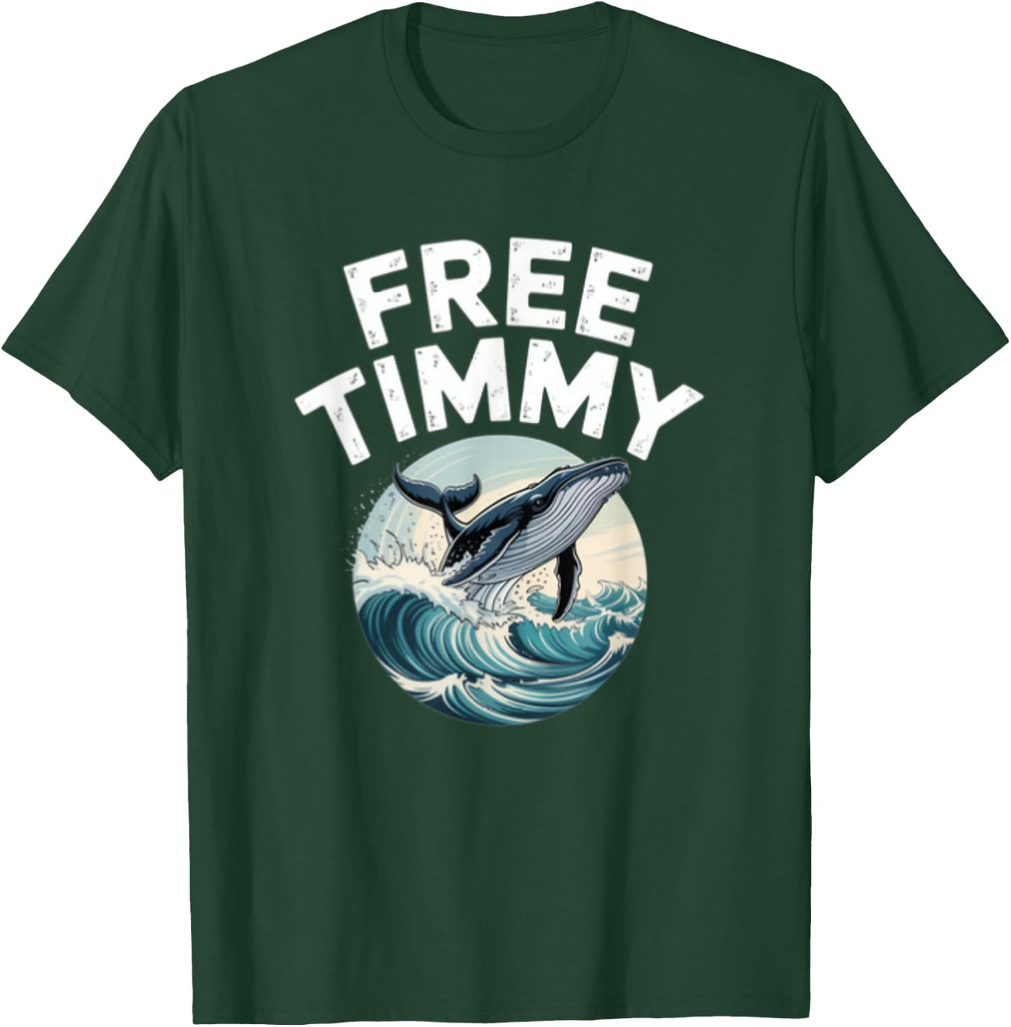 Buckelwal Timmy Walrettung Wismar Timmendorfer Strand Ostsee T-Shirt - T-Shirt | Forest