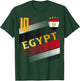 Egyptian Flag For Lovers Of Egyptian Pride , Black, S T-Shirt - T-Shirt | Forest