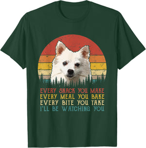 Every Snack You Make Dog Shirt American Eskimo Dog Men Women Kids T-Shirt - T-Shirt | Forest