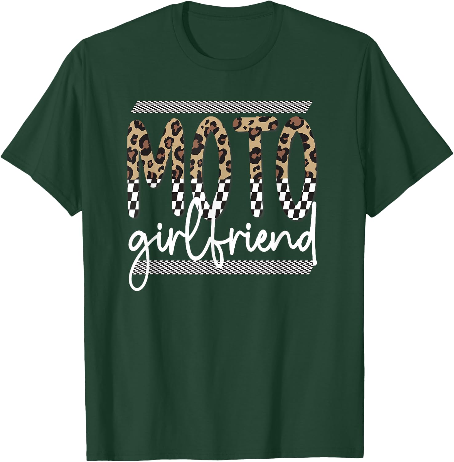 Motocross Girlfriend Best Moto Girlfriend T-Shirt - T-Shirt | Forest