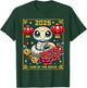 Cute Happy Chinese New Year of the Snake 2025 Lunar Zodiac T-Shirt - T-Shirt | Forest