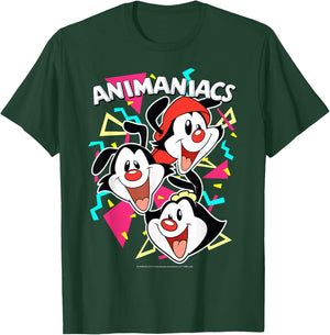 Animaniacs Yakko Wakko & Dot Party Portrait Small T-Shirt - T-Shirt | Forest