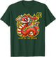 Cute Year of the Snake 2025 Chinese New Year T-Shirt - T-Shirt | Forest