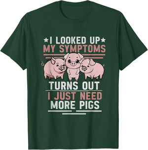 Funny Pigs For Pig Lovers Women Pig T-Shirt - T-Shirt | Forest