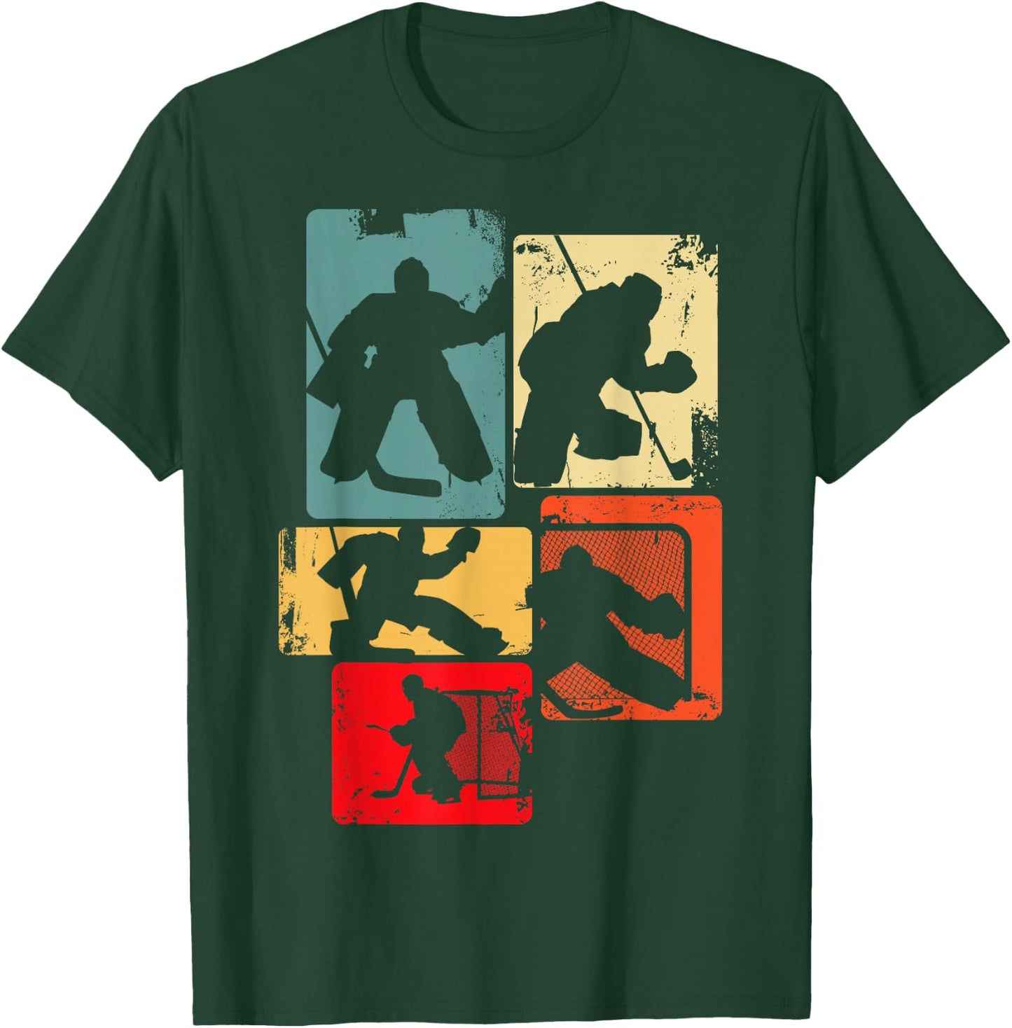 Eishockey Torwart Jungen Männer Kinder T-Shirt - T-Shirt | Forest