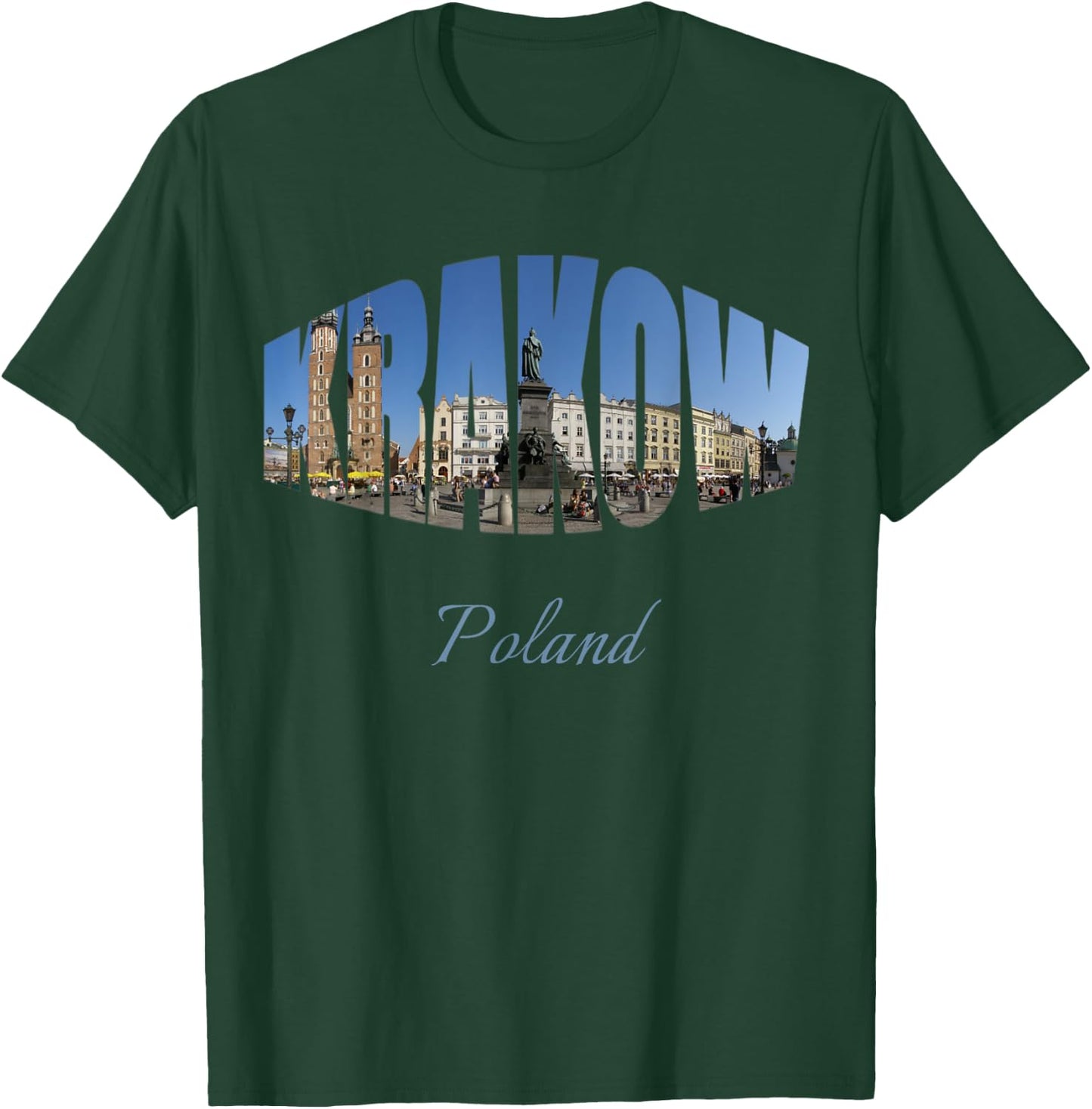 Krakow Poland T-Shirt - T-Shirt | Forest