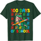 100 Days Of School T-Rex Happy 100th Day Kids Boys T-Shirt - T-Shirt | Forest