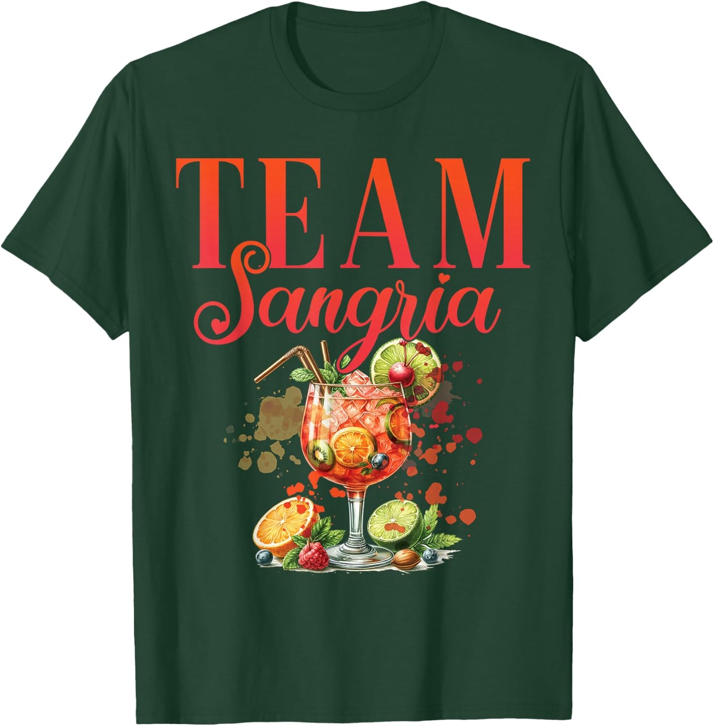 Sangria Cocktail Bartender Hen Party T-Shirt - T-Shirt | Forest