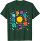 Astronomie Kinder Sonnensystem Planeten Sonne Universum T-Shirt - T-Shirt | Forest