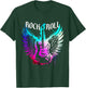 Cool Rock'n Roll Guitar Wings Music, Rock Band Concert T-Shirt - T-Shirt | Forest