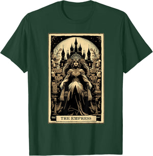 Tarot Card Shirt The Empress Tarot Card Major Arcana T-Shirt - T-Shirt | Forest