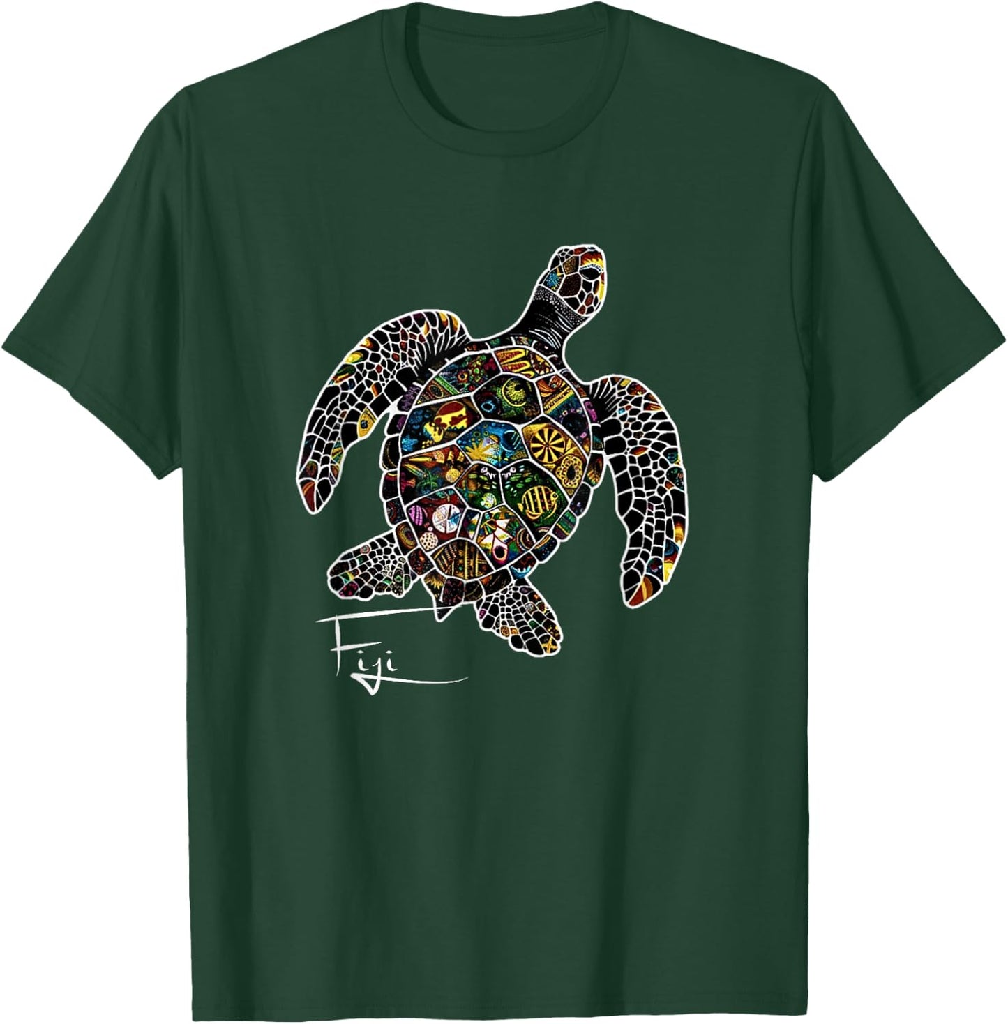 Fiji Islands Surfer Sign Fiji Souvenir T-Shirt - T-Shirt | Forest
