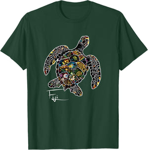 Fiji Islands Surfer Sign Fiji Souvenir T-Shirt - T-Shirt | Forest