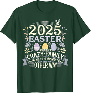 Family Easter 2025 Easter Crew Matching Group T-Shirt - T-Shirt | Forest
