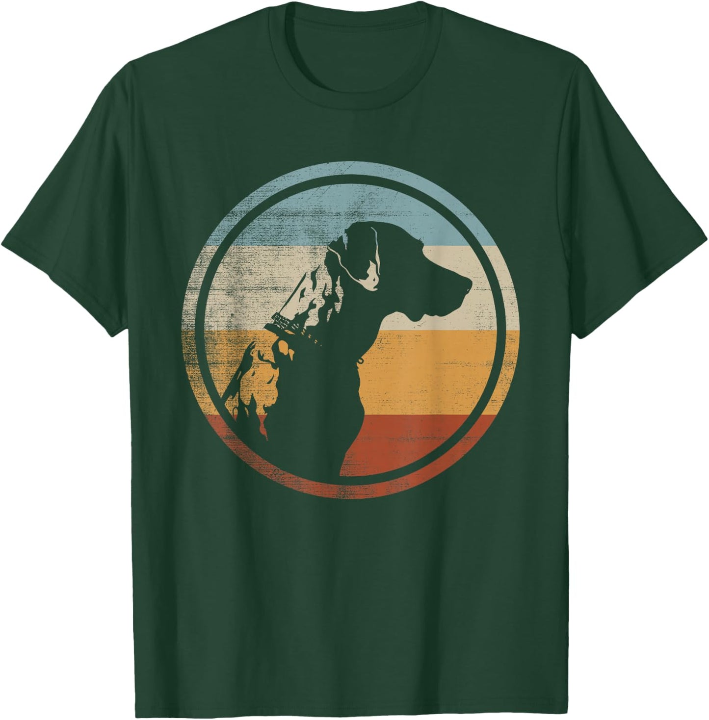 Catahoula Leopard Dog Retro Style Men Women T-Shirt - T-Shirt | Forest