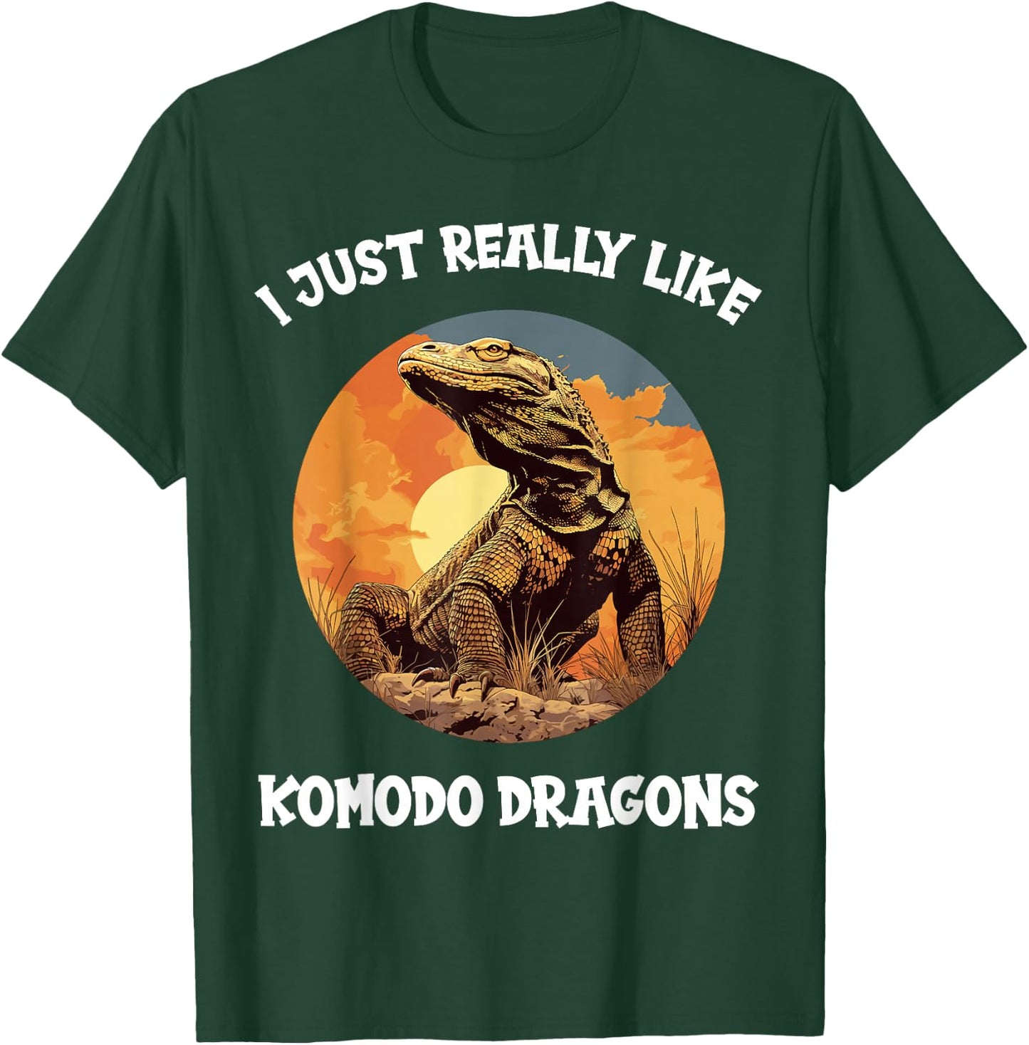 I just really like Komodo Dragons. Komodo Dragon T-Shirt - T-Shirt | Forest