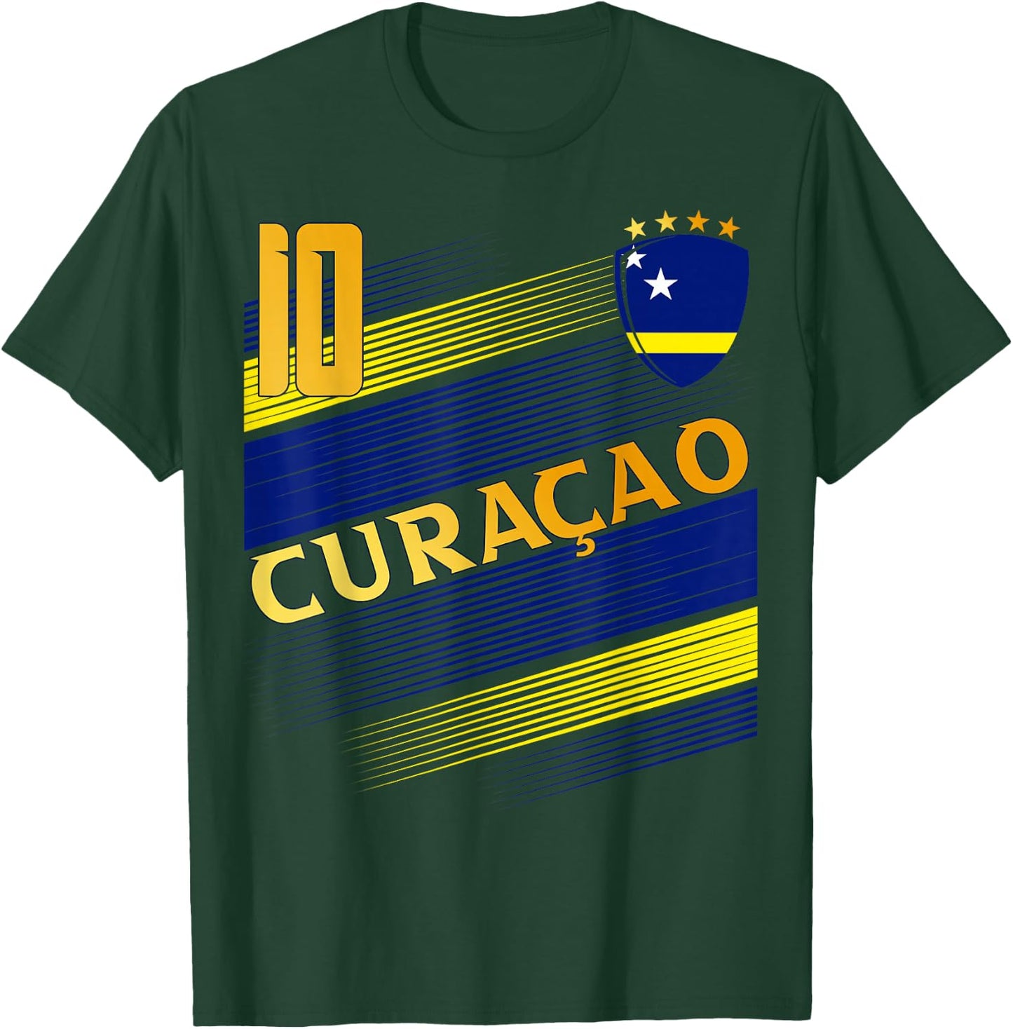 Curacao Flagge Curacaoan Pride Lovers T-Shirt - T-Shirt | Forest