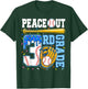 3rd Grade Third Baseball Drip Graduation Last Day of School T-Shirt - T-Shirt | Forest