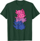 Bisexuell Flagge Pride Monat LGBTQ Bi Axolotl T-Shirt - T-Shirt | Forest