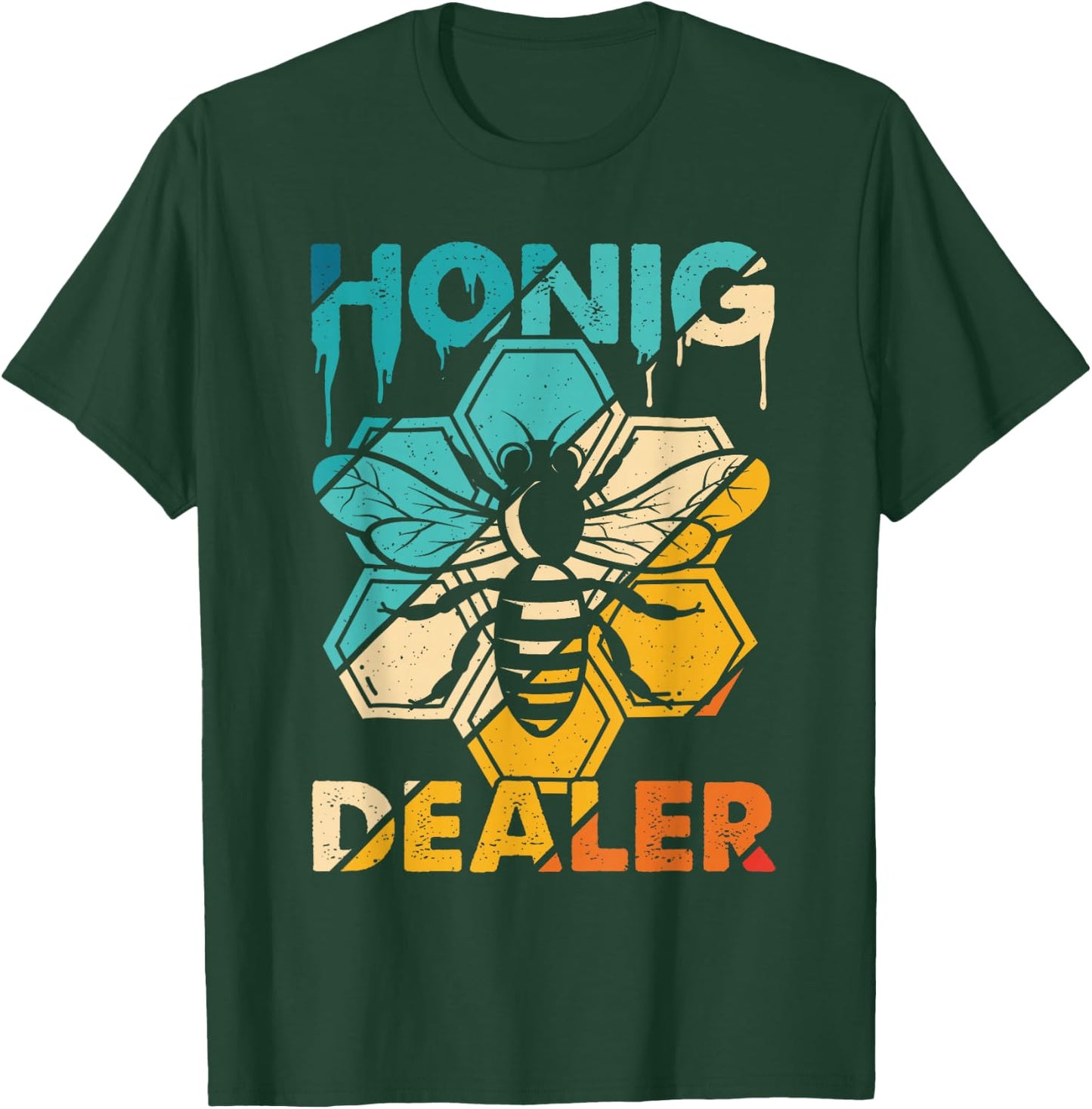 Imker Honig Dealer Bienen Bienenzüchter Imkerei Geschenk T-Shirt - T-Shirt | Forest