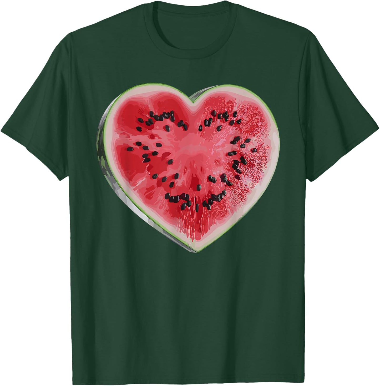 Cool Watermelon Graphic Women Fruit Watermelon Lover T-Shirt - T-Shirt | Forest