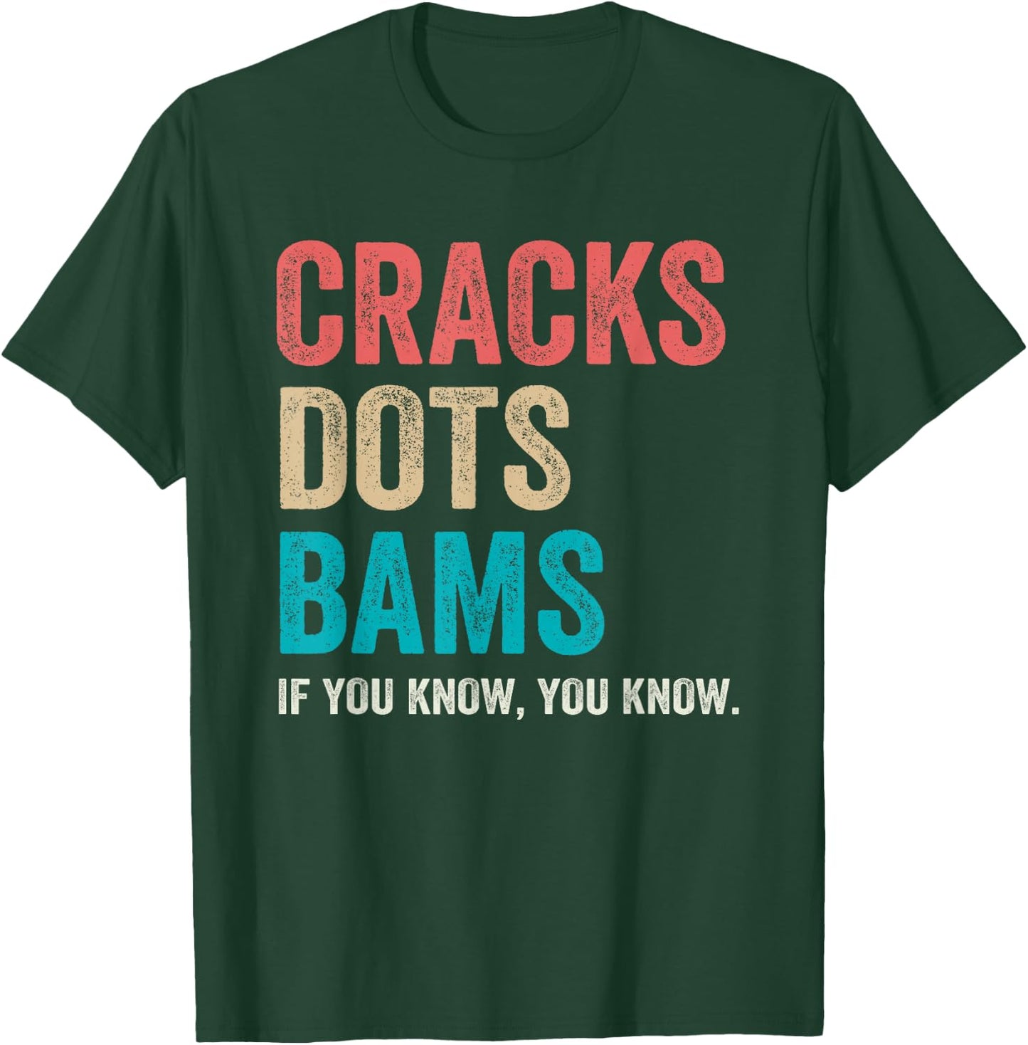 Cracks Dots Bams If You Know Chinese Mahjong Lover Mah-Jongg T-Shirt - T-Shirt | Forest