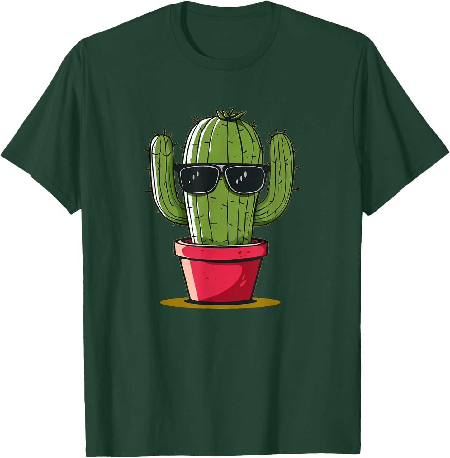 Stunning Cactus Sunglasses T-Shirt - T-Shirt | Forest