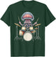Jellyfish playing drums drummer jelly fish T-Shirt - T-Shirt | Forest