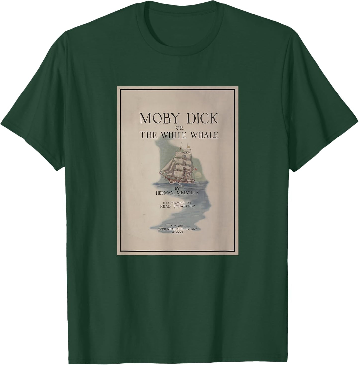 Moby Dick Cover T-Shirt - T-Shirt | Forest
