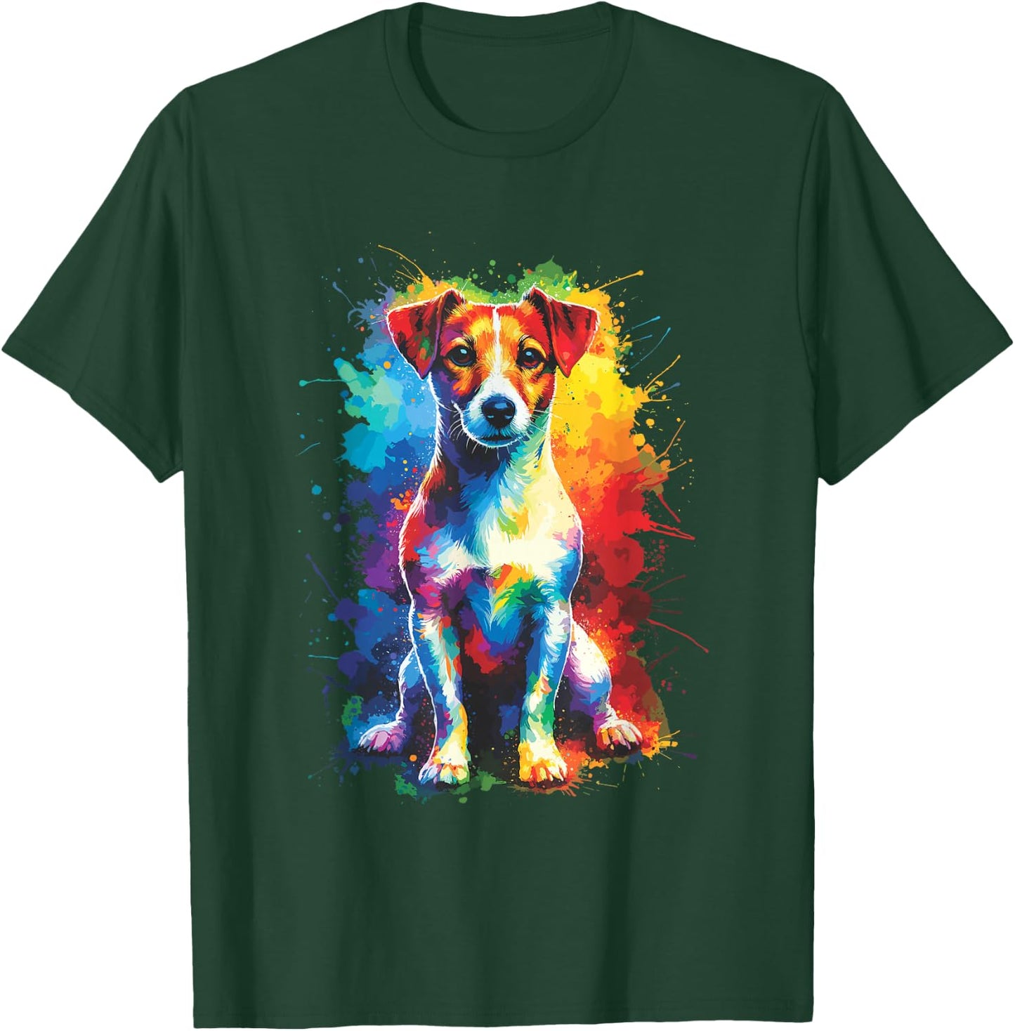 Jack Russell Terrier Jack Russells Dog T-Shirt - T-Shirt | Forest