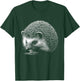 Hedgehog Lover Art , -Adults, Black, Small, Short Sleeve T-Shirt - T-Shirt | Forest