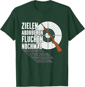 Shooting Club Great Shooting Range , black T-Shirt - T-Shirt | Forest
