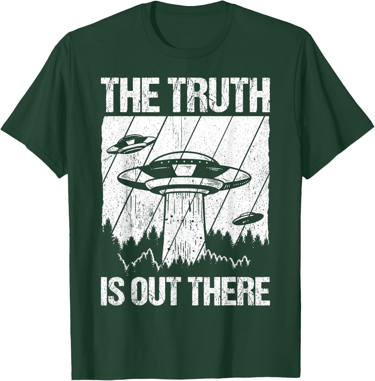 The Truth Is Out There Ufo Alien Alien Fan Ufo Lover , black T-Shirt - T-Shirt | Forest