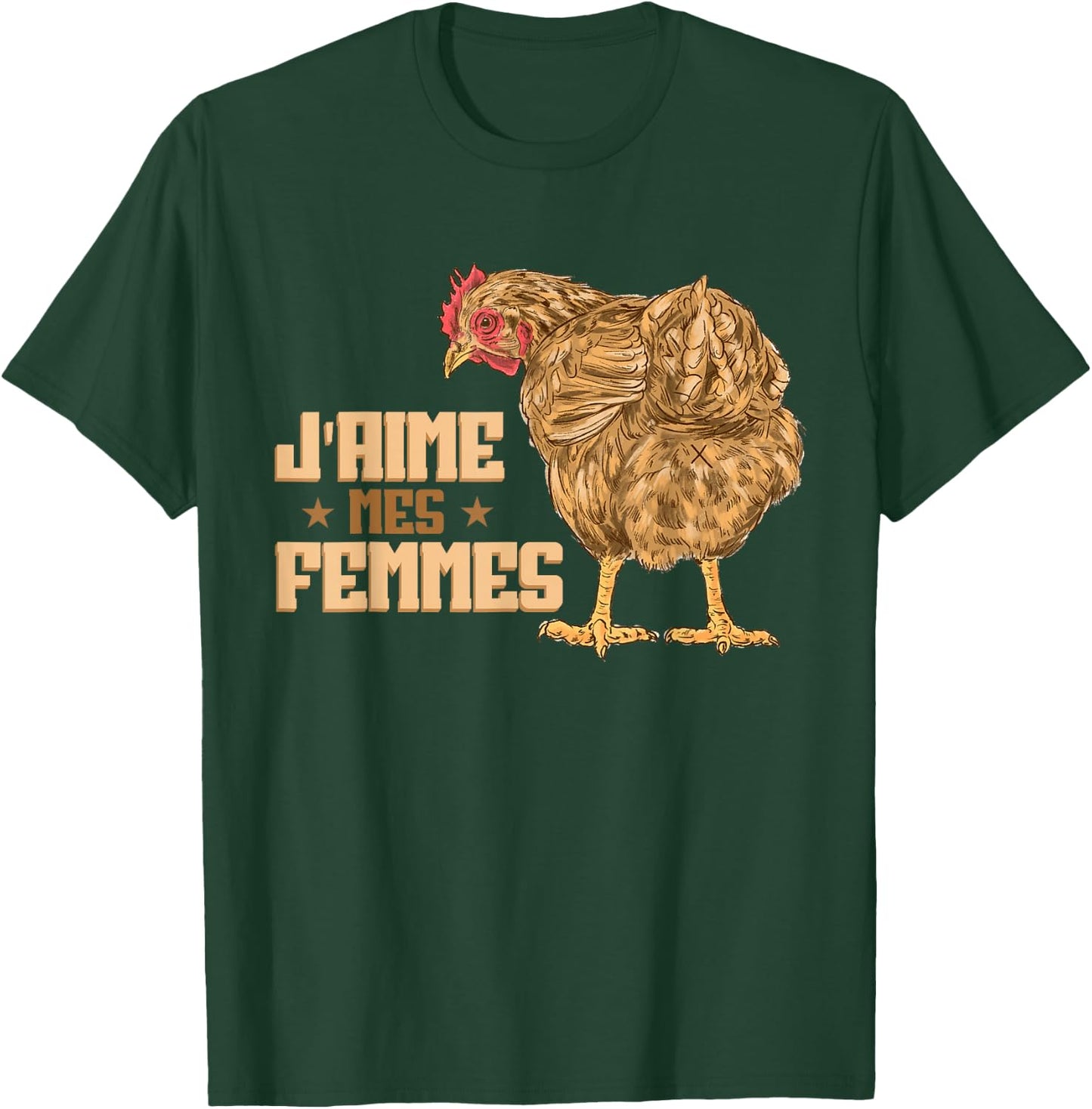 Chicken Amateur Hens Humor Chicken Coop , Black, S T-Shirt - T-Shirt | Forest